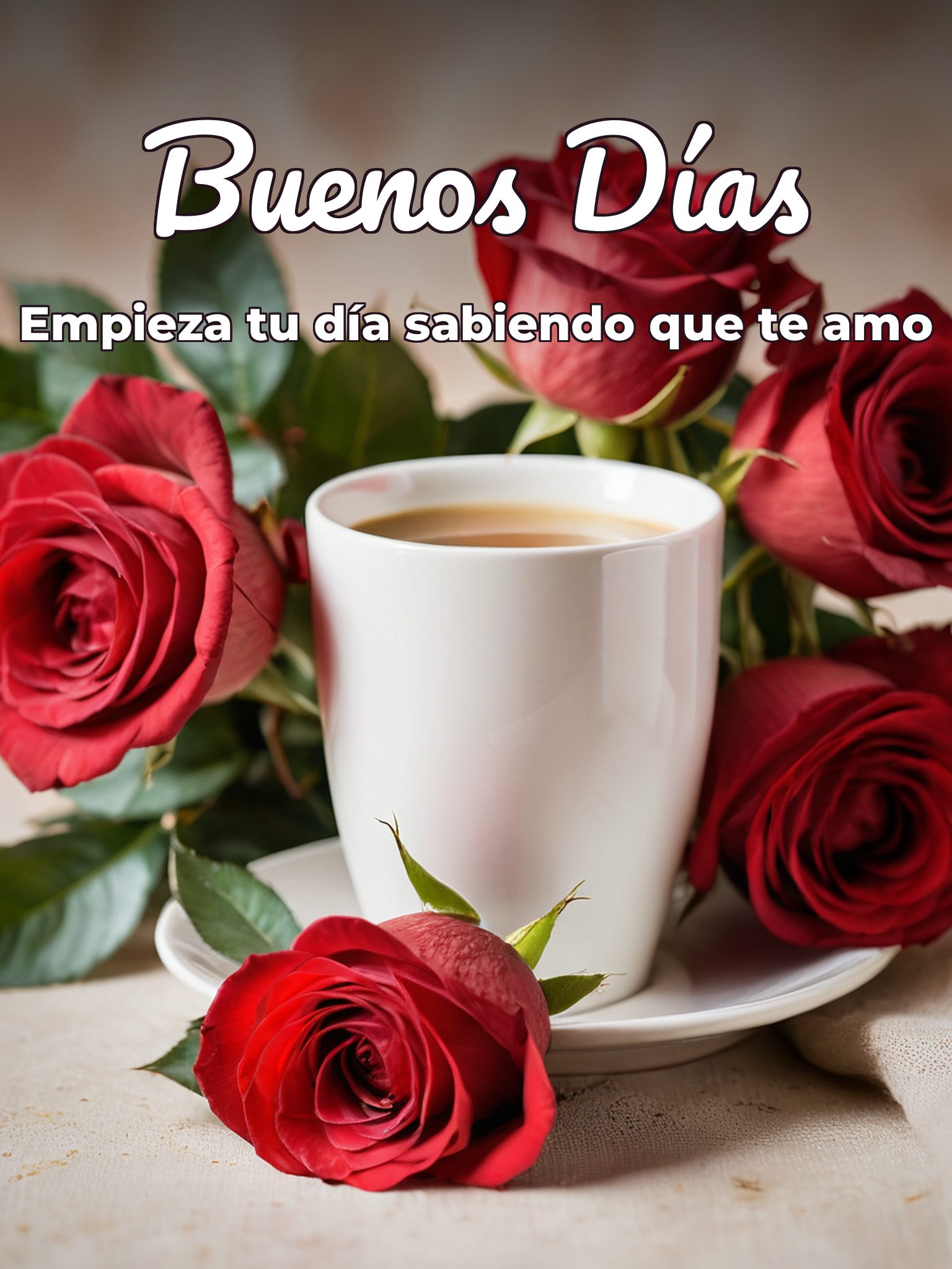 imágenes de buenos días para una mujer para mi amor