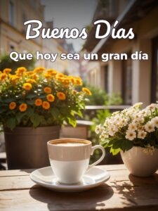 imágenes de buenos días preciosa para celular