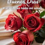 buenos días para ti, con todo mi amor