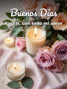 imágenes de buenos días y amor para una amiga