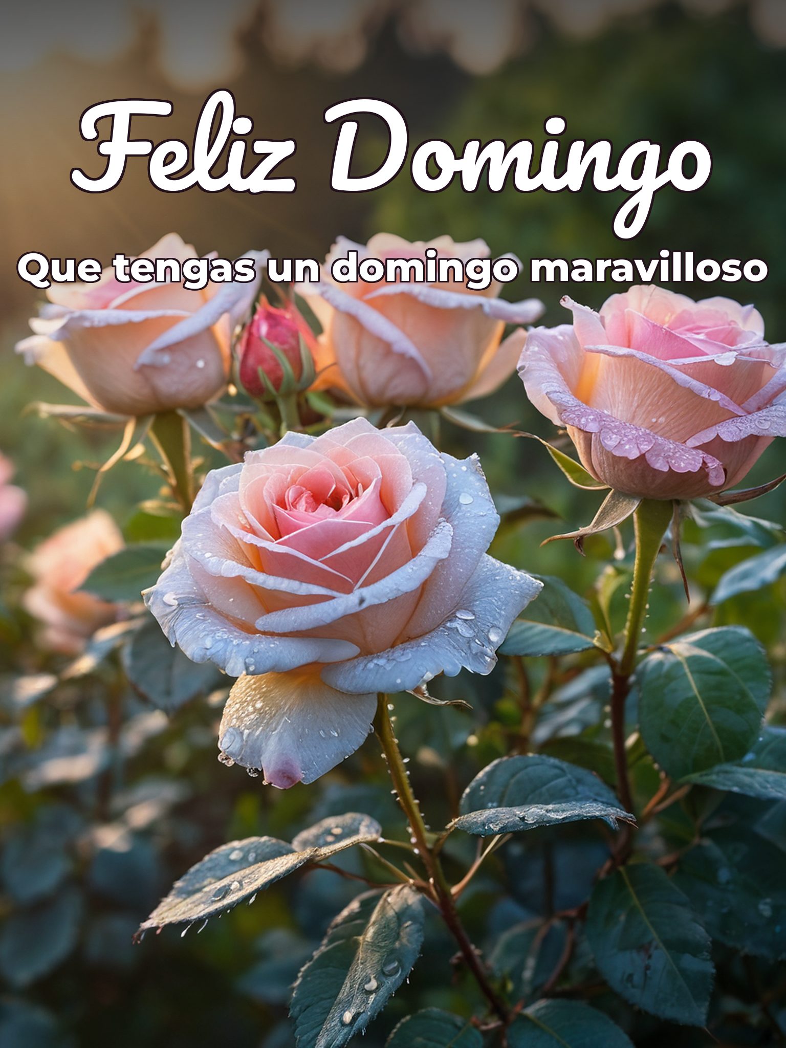 Imágenes de buenos días y feliz domingo para celular