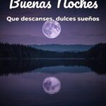 buenas noches que descanses, dulces sueños