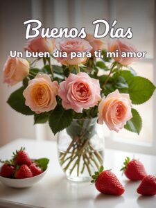 Imágenes de dar buenos días para mi amor