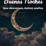 buenas noches que descanses, dulces sueños