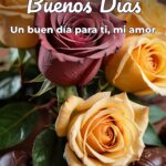 buenos días un buen día para ti, mi amor