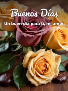 Imágenes de deseos de buenos días para mi amor