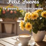 feliz jueves te deseo un lindo jueves