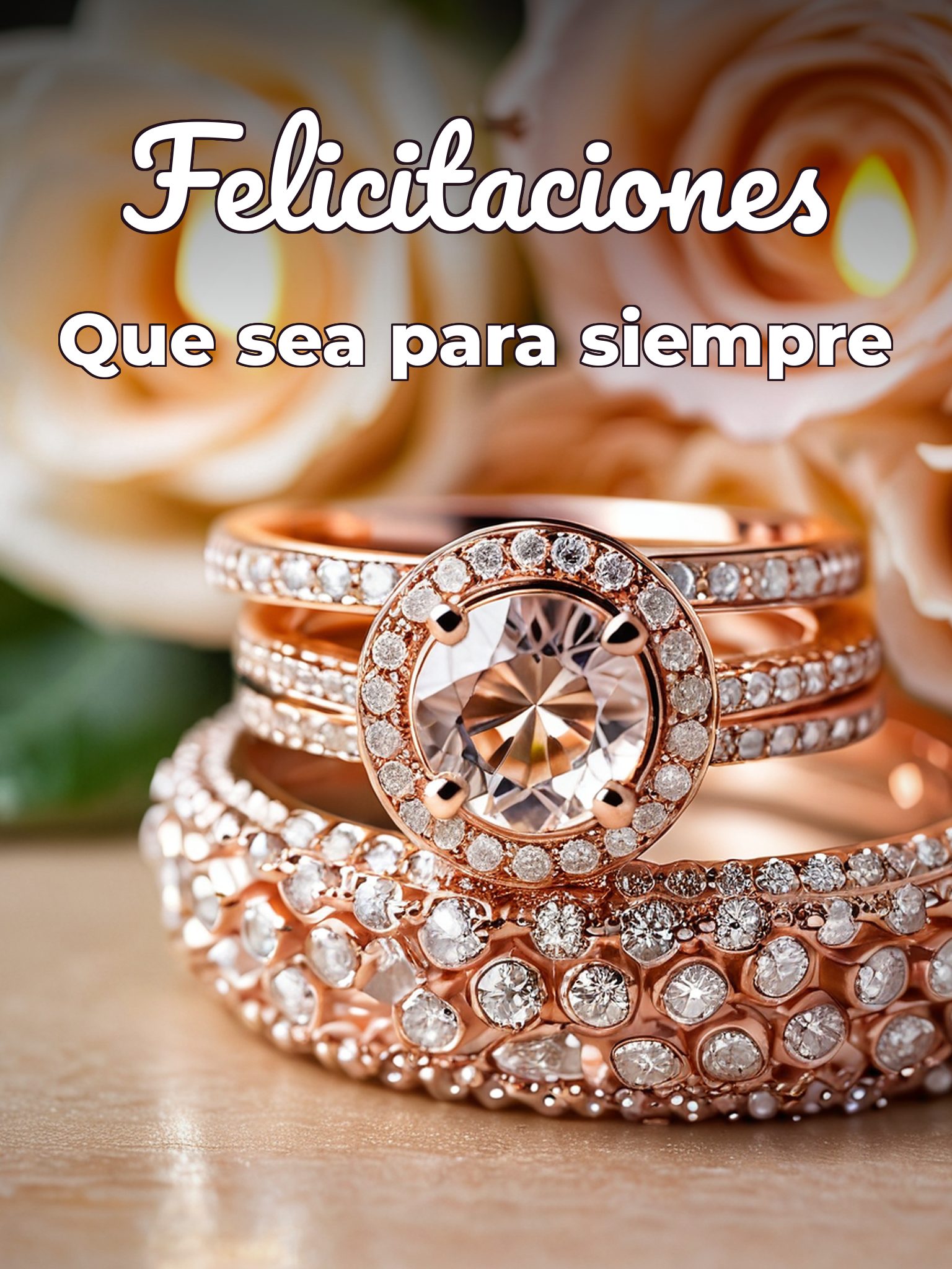 Imágenes de Felicitaciones de Compromiso y Boda