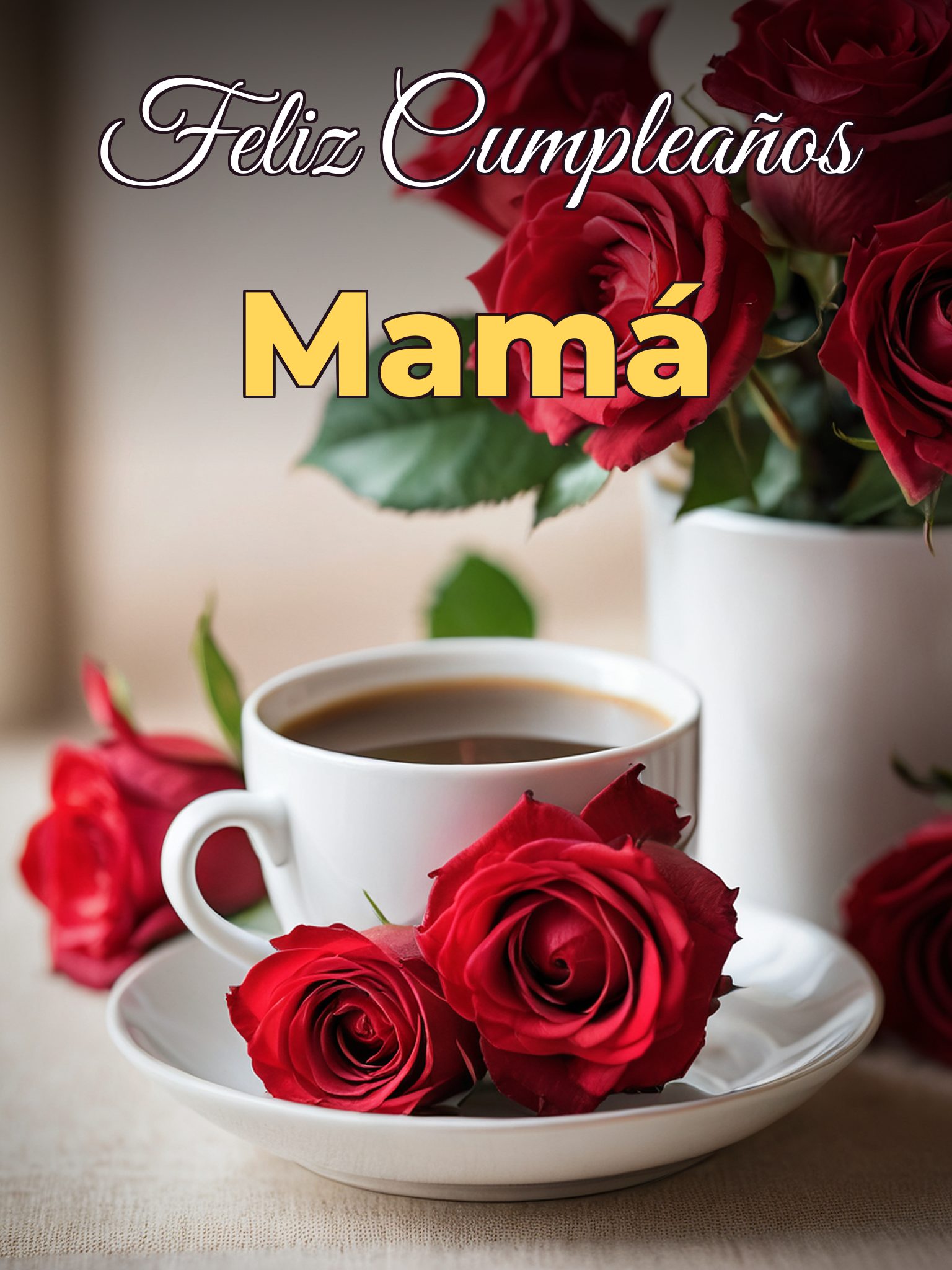 Imágenes de feliz cumpleaños mamá