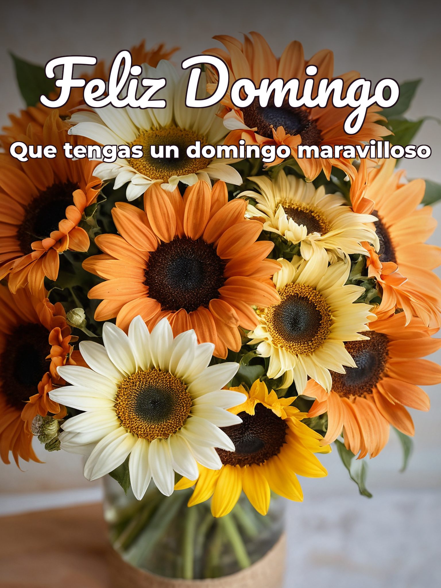 Imágenes de feliz domingo con frases para celular