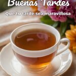 buenas tardes que tu tarde sea maravillosa