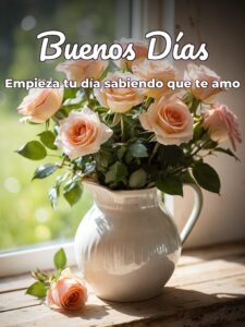 Imágenes de frases de buenos días amor para descargar