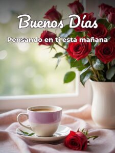 Imágenes de frases de buenos días amor para una amiga