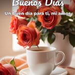 buenos días un buen día para ti, mi amor