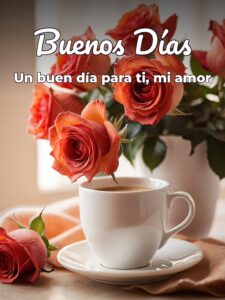 Imágenes de hola amor buenos días para una amiga
