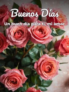 Imágenes de hola buenos días mi amor