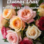 buenos días pensando en ti esta mañana