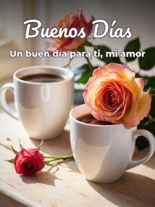 Imágenes de hola buenos días para mi amor