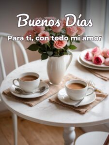 Imágenes de hola mi amor buenos días