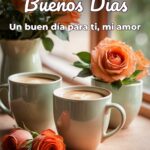 buenos días un buen día para ti, mi amor