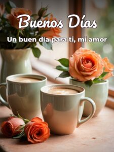 Imágenes de hola mi amor buenos días para celular
