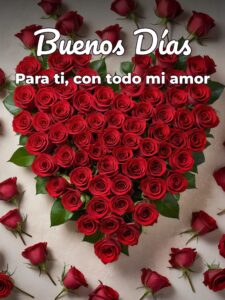 Imágenes de hola mi amor buenos días para descargar