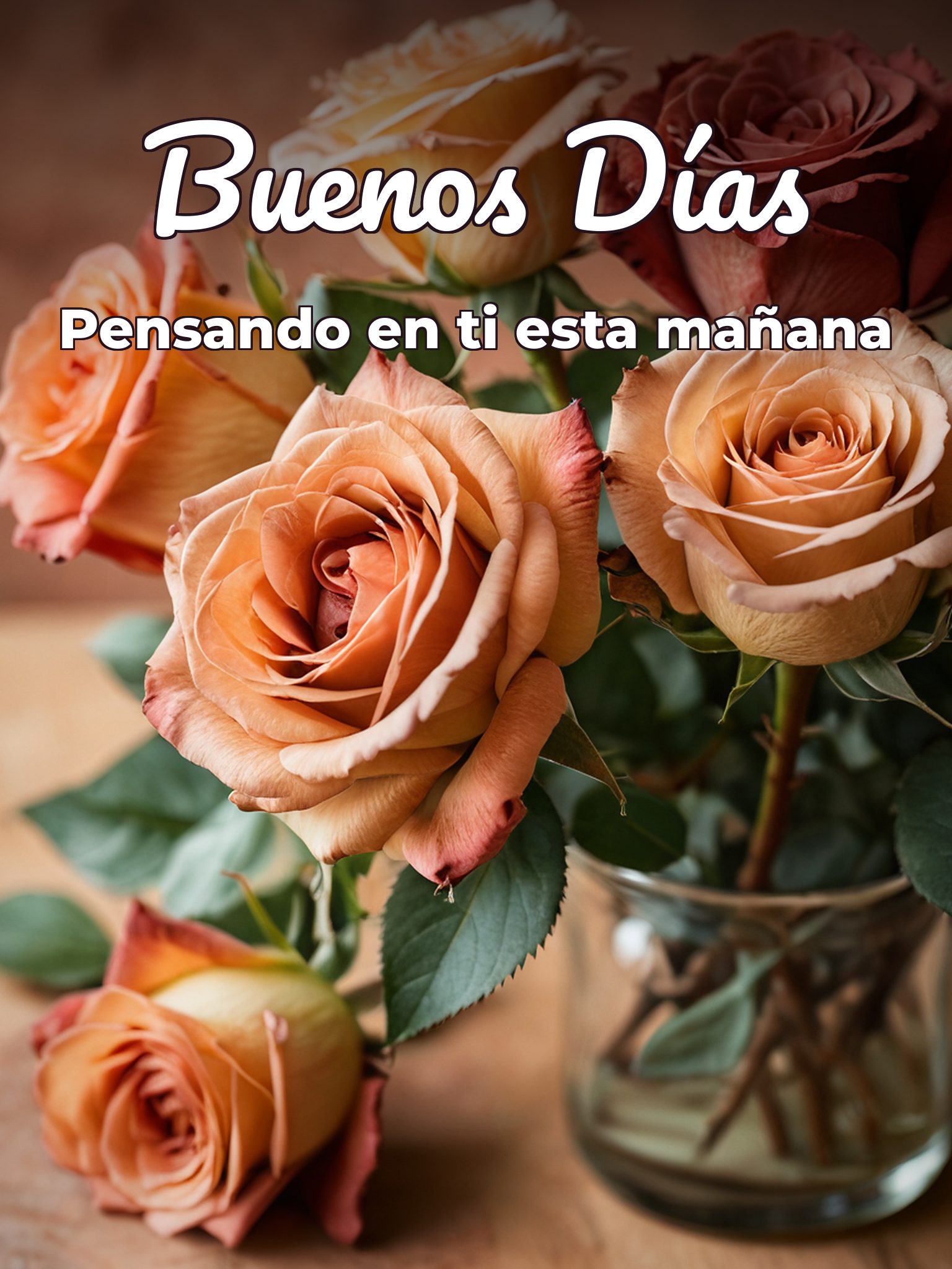 Imágenes de hola mi amor buenos días para una amiga