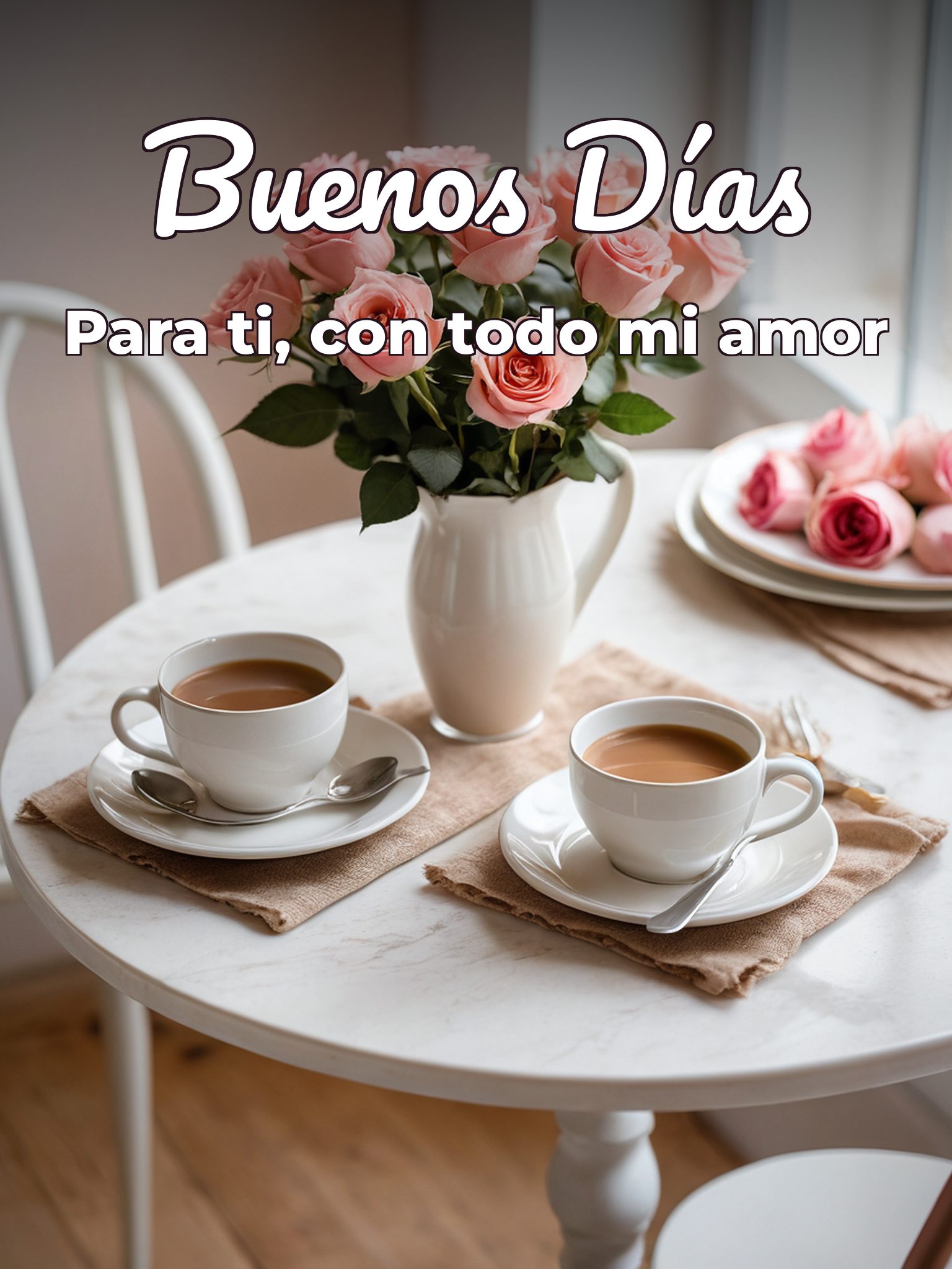 Imágenes de hola mi amor buenos días