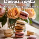 buenas tardes que tengas una tarde preciosa, mi vida