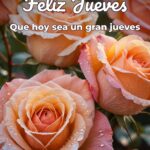 feliz jueves que hoy sea un gran jueves