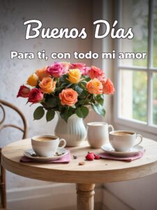 Imágenes de los buenos días para mi amor para WhatsApp