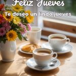 feliz jueves te deseo un lindo jueves
