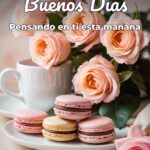 buenos días pensando en ti esta mañana
