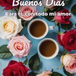 buenos días para ti, con todo mi amor
