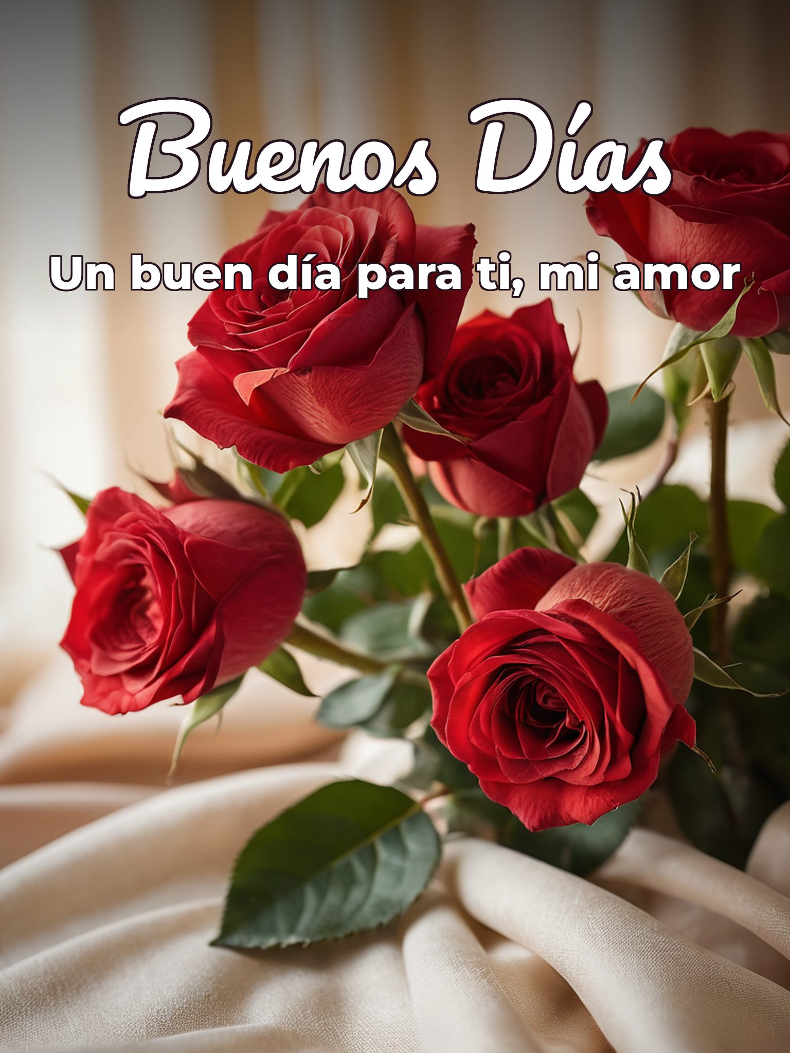 Imágenes de muy buenos días mi amor para celular