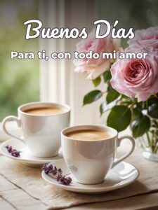 Imágenes de muy buenos días mi amor para Facebook