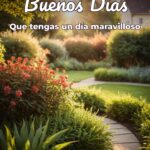 buenos días que tengas un día maravilloso