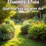 buenos días que hoy sea un gran día