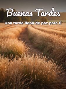 Imágenes de una bonita tarde para WhatsApp celular