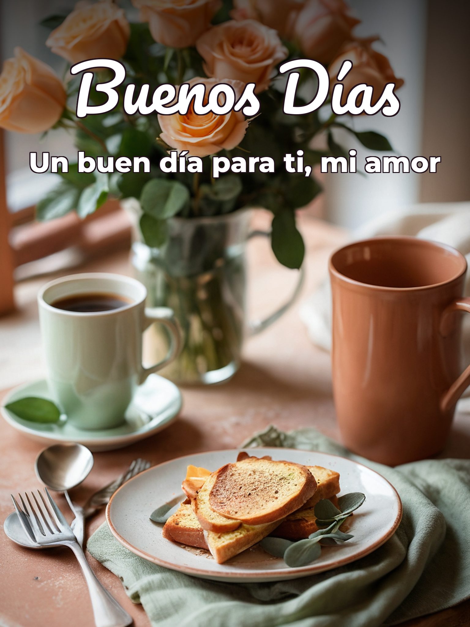 Imágenes debuenos días amor para mi amor