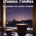 buenas noches que tengas una noche tranquila