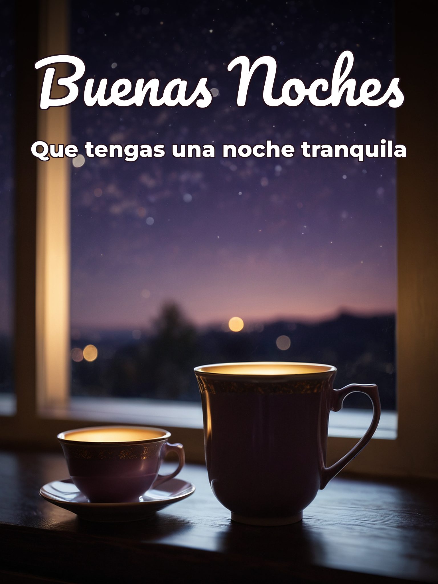 Imágenes deseando buenas noches para WhatsApp