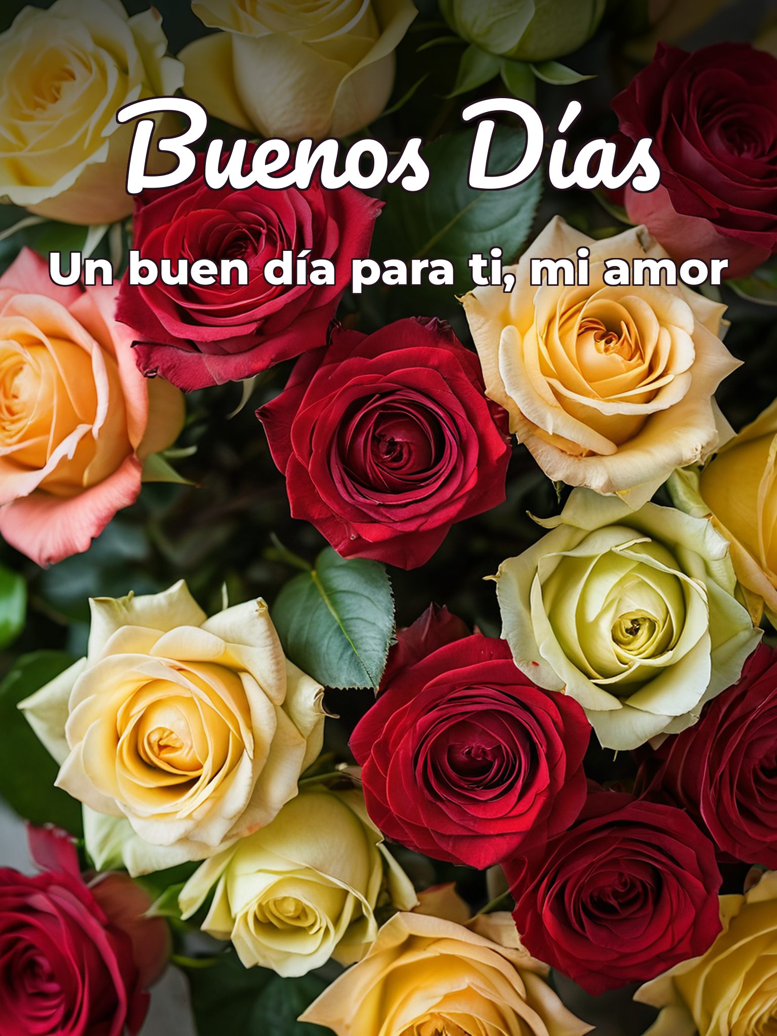 Imágenes deseando buenos días para mi amor