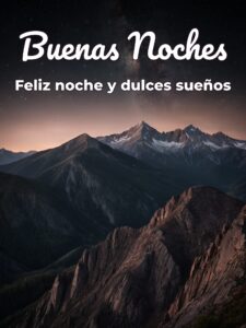 Imágenes especiales de buenas noches para WhatsApp