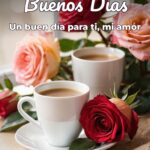 buenos días un buen día para ti, mi amor