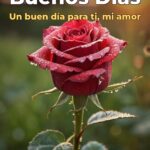 buenos días un buen día para ti, mi amor