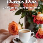buenos días un buen día para ti, mi amor