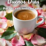 buenos días para ti, con todo mi amor