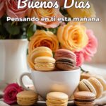 buenos días pensando en ti esta mañana