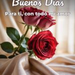 buenos días para ti, con todo mi amor